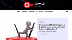 What Elitwork.com website looked like in 2019 (4 years ago)