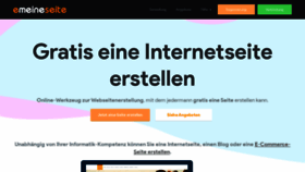 What Emeineseite.de website looked like in 2019 (4 years ago)