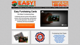 What Easyfundraisingcards.com website looked like in 2019 (4 years ago)