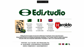 What Edistudio.it website looked like in 2019 (4 years ago)