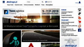 What Edroga.pl website looked like in 2019 (4 years ago)