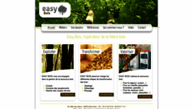 What Easy-bois.fr website looked like in 2019 (4 years ago)