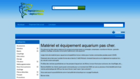 What Equipement-aquarium.com website looked like in 2019 (4 years ago)