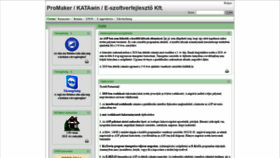 What E-szoftverfejleszto.hu website looked like in 2019 (4 years ago)