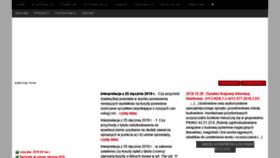 What E-podatnik.pl website looked like in 2019 (4 years ago)