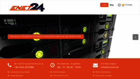 What Enet24.de website looked like in 2019 (4 years ago)