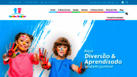 What Escolasonhomagico.com.br website looked like in 2019 (4 years ago)