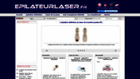 What Epilateurlaser.fr website looked like in 2019 (5 years ago)