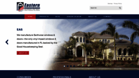 What Easternarchitectural.com website looked like in 2019 (4 years ago)