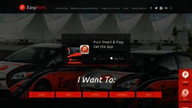 What Easypark.ca website looked like in 2019 (4 years ago)