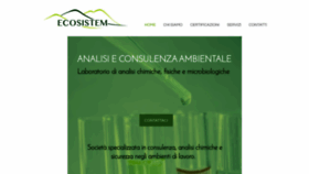 What Ecosistemsrl.eu website looked like in 2019 (4 years ago)
