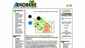 What Ekobebe.nl website looked like in 2019 (4 years ago)