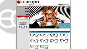 What Europaeyewear.ca website looked like in 2019 (4 years ago)