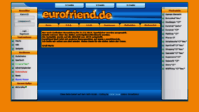 What Eurofriend.de website looked like in 2019 (4 years ago)