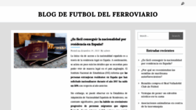 What Elferroviario.com.ar website looked like in 2019 (4 years ago)