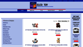 What Elcotoy.com website looked like in 2019 (4 years ago)