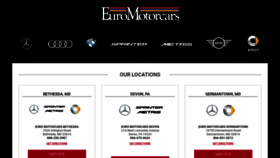 What Euromotorcars.com website looked like in 2019 (4 years ago)