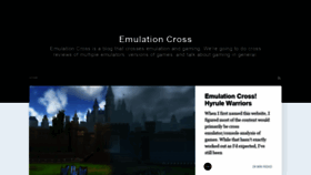 What Emucross.com website looked like in 2019 (4 years ago)