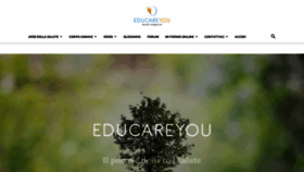What Educareyou.com website looked like in 2019 (4 years ago)