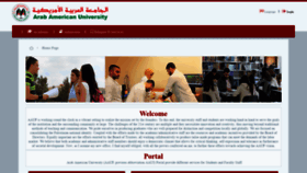 What Edugate.aauj.edu website looked like in 2019 (4 years ago)