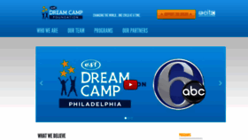 What Esfdreamcamp.org website looked like in 2019 (4 years ago)