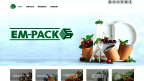 What Em-pack.de website looked like in 2019 (4 years ago)