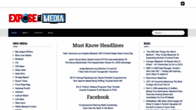 What Exposethemedia.com website looked like in 2019 (4 years ago)