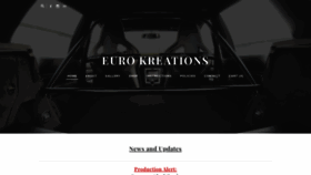 What Eurokreations.com website looked like in 2019 (4 years ago)