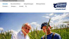 What Erdmannhauser.de website looked like in 2019 (4 years ago)