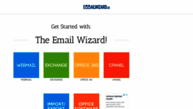 What Emailwizard.co website looked like in 2019 (4 years ago)
