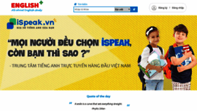 What Englishplus.vn website looked like in 2019 (4 years ago)
