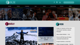 What Elteonline.hu website looked like in 2019 (4 years ago)