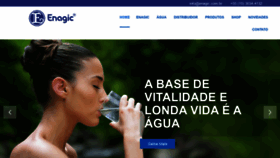 What Enagic.com.br website looked like in 2019 (4 years ago)