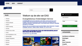 What Eas-lectuur.nl website looked like in 2019 (4 years ago)