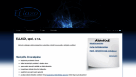 What Ellaso.cz website looked like in 2019 (4 years ago)