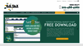 What Eqtax.com website looked like in 2019 (4 years ago)