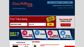 What Eatnsave.co.uk website looked like in 2019 (4 years ago)