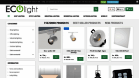 What Ecolight.no website looked like in 2019 (4 years ago)
