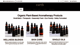 What Earthphilosophy.com website looked like in 2019 (4 years ago)