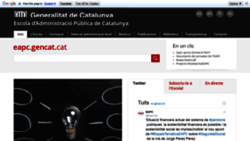 What Eapc.gencat.cat website looked like in 2019 (4 years ago)