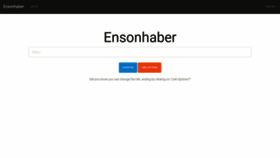 What Ensonhaber.me website looked like in 2019 (4 years ago)