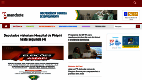 What Emanchete.com.br website looked like in 2019 (4 years ago)