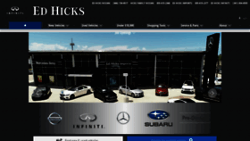What Edhicks.com website looked like in 2019 (4 years ago)