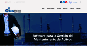 What Easy-maint.net website looked like in 2019 (5 years ago)