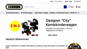 What Eichhorn-kinderwagen.de website looked like in 2019 (4 years ago)