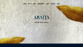 What Eatabaita.com website looked like in 2019 (4 years ago)