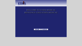 What Ethixmedical.com website looked like in 2019 (4 years ago)