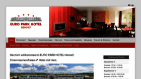 What Euro-park-hotel.de website looked like in 2019 (4 years ago)
