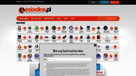What Estadios.pl website looked like in 2019 (4 years ago)