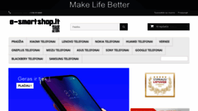 What E-smartshop.lt website looked like in 2019 (4 years ago)